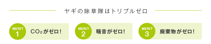 ヤギの助走隊はトリプルゼロ